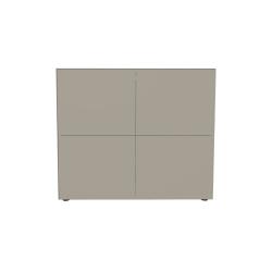Piure Sideboard Nex Pur Box 2 Doppeltüren Silk