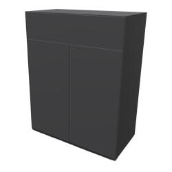 Piure Kommode Nex Pur Box 1 Schublade 2 Türen Graphite