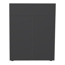 Piure Kommode Nex Pur Box 1 Schublade 2 Türen Graphite