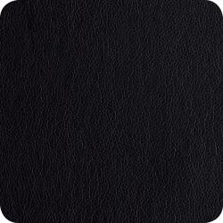 ASA Selection leather optic 4er Set Untersetzer, schwarz schwarz matt