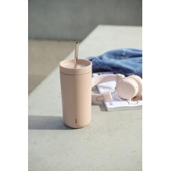 Stelton To Go Sip Thermobecher mit Strohhalm 0.4 l. Laevis