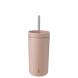 Stelton To Go Sip Thermobecher mit Strohhalm 0.4 l. Heather