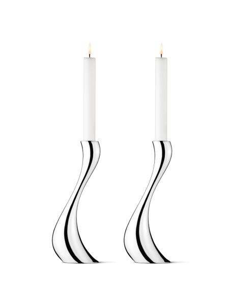 Georg Jensen Cobra Kerzenhalter, 2er Set
