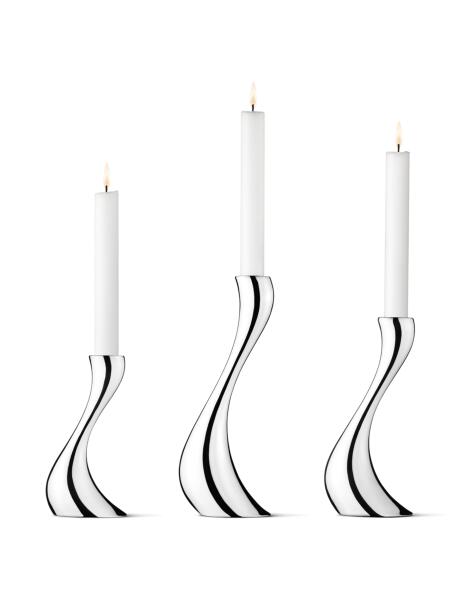 Georg Jensen Cobra Kerzenhalter, 3er Set