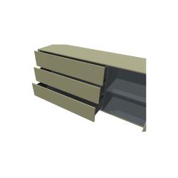Piure Sideboard Nex Pur Box 3 Schubladen 1 Tür