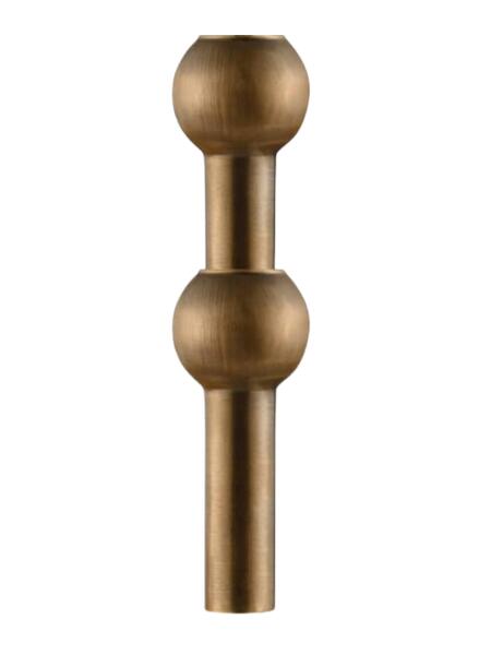 STOFF Nagel Vase Bronzed Brass