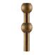 STOFF Nagel Vase Bronzed Brass