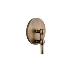 STOFF Nagel Wandkerzenhalter Bronzed Brass