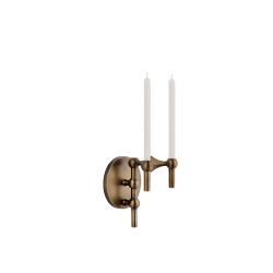 STOFF Nagel Wandkerzenhalter Bronzed Brass