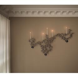 STOFF Nagel Wandkerzenhalter Bronzed Brass