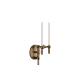 STOFF Nagel Wandkerzenhalter Bronzed Brass