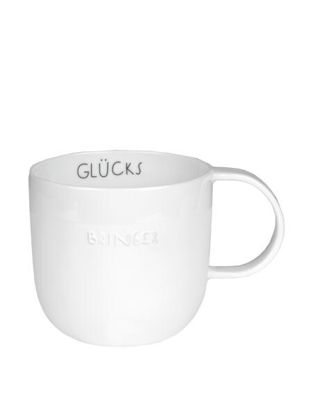 räder Guten Morgen Tasse Glücksbringer Weiß