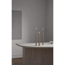 Ester & Erik LED-Spitzkerze 2er Set 30 cm Deep Wine