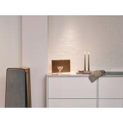 Ester & Erik LED-Spitzkerze 2er Set 30 cm Deep Wine