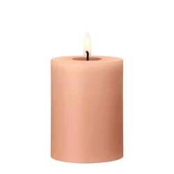 Ester & Erik LED-Stumpenkerze 10 cm Rosy Caramel