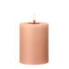 Ester & Erik LED-Stumpenkerze 10 cm Rosy Caramel