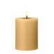 Ester & Erik LED-Stumpenkerze 10 cm Almond Butter