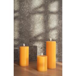Ester & Erik LED-Stumpenkerze 10 cm Deep Wine