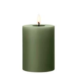 Ester & Erik LED-Stumpenkerze 10 cm Green Soil