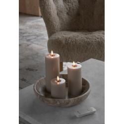 Ester & Erik LED-Stumpenkerze 10 cm Green Soil