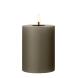 Ester & Erik LED-Stumpenkerze 10 cm Caviar