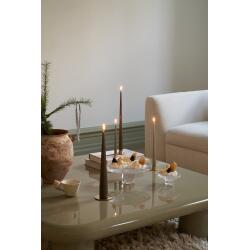 Ester & Erik Spitzkerze 4er Set 32 cm Caviar