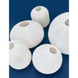 Hay Paper Shade Lampenschirm Donut Ø80 Classic white