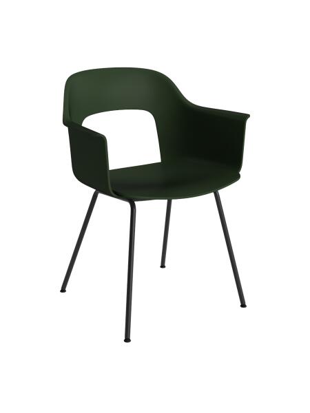 Hay Layout Armlehnenstuhl 211 Bottle Green/Black