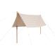 Hay Outdoor Market Baldachin Beige with red stripe