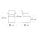 THONET Freischwinger S 64 V Buche aufgehellt gebeizt