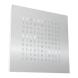 QLOCKTWO Earth 45 Steel Series Stainless Steel White