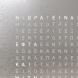 QLOCKTWO Earth 45 Steel Series Stainless Steel White