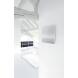 QLOCKTWO Earth 45 Steel Series Stainless Steel White