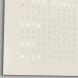 QLOCKTWO Earth 45 Steel Series White Pepper White