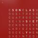 QLOCKTWO Earth 45 Steel Series Red Pepper White