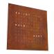 QLOCKTWO Earth 45 Creator´s Edition Rust White