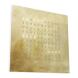 QLOCKTWO Earth 45 Creator´s Edition Silver & Gold White