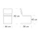 THONET Freischwinger S 32 V Esche natur lackiert