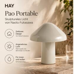 Hay Akkuleuchte Pao Red
