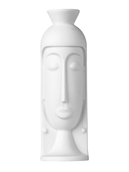 Sieger by Fürstenberg Vase Little Scent Satin White