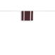 Hay Stripe Badematte Burgundy