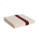 Hay Stripe Badetuch 70 x 140 cm Burgundy