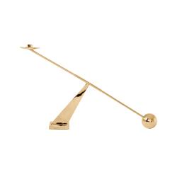 Audo Interconnect Kerzenhalter Large Polished Brass