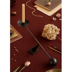 Audo Interconnect Kerzenhalter Small Bronzed Brass