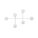 Audo Afteroom Kleiderhaken Medium White