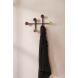 Audo Afteroom Kleiderhaken Medium Black/Brass