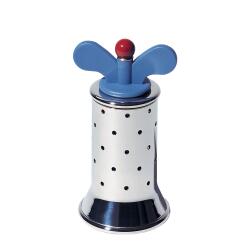 Alessi Pfeffermühle 9098 Edelstahl / Hellblau