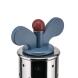Alessi Pfeffermühle 9098 Edelstahl / Hellblau