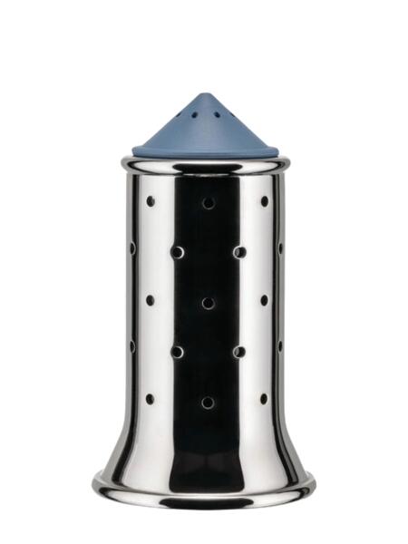 Alessi Salzstreuer MGSAL Edelstahl / Hellblau