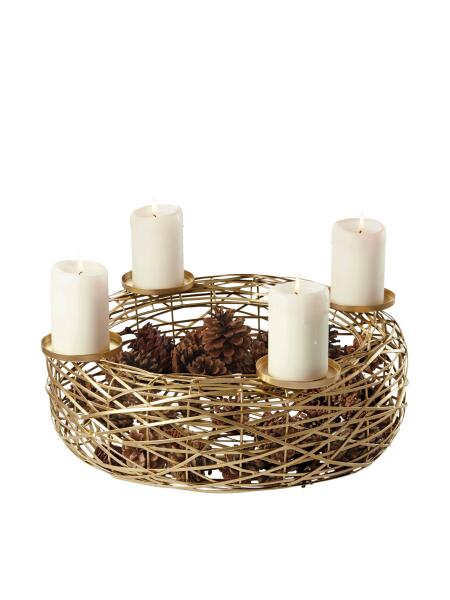 PHILIPPI Adventskranz Boschendal L - Ø55 cm